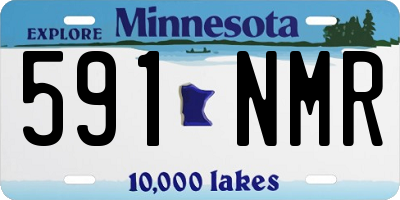 MN license plate 591NMR