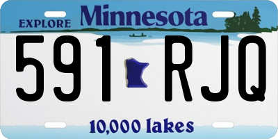MN license plate 591RJQ