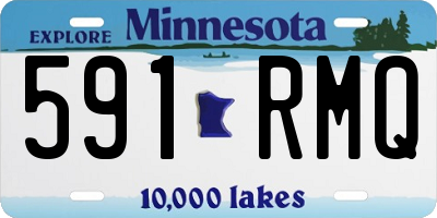 MN license plate 591RMQ