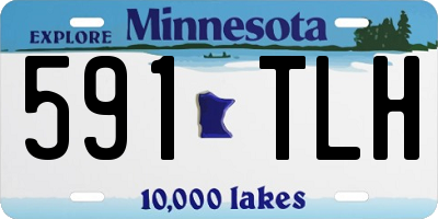 MN license plate 591TLH