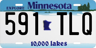 MN license plate 591TLQ