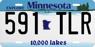 MN license plate 591TLR