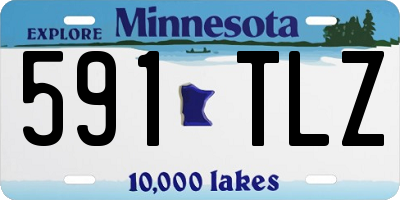 MN license plate 591TLZ