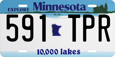 MN license plate 591TPR