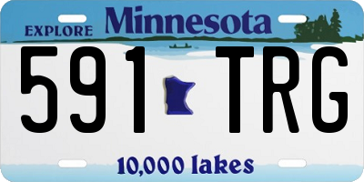 MN license plate 591TRG