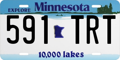MN license plate 591TRT