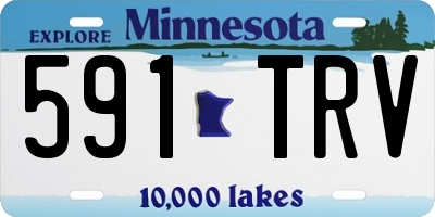 MN license plate 591TRV