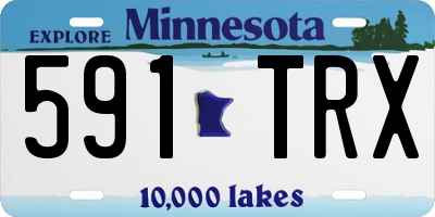 MN license plate 591TRX