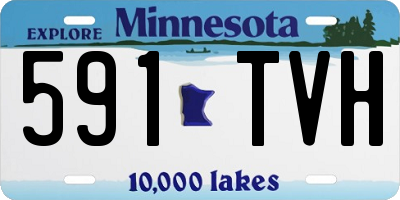 MN license plate 591TVH