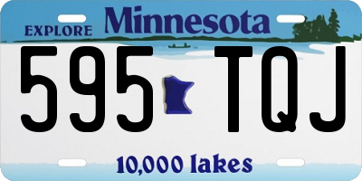 MN license plate 595TQJ