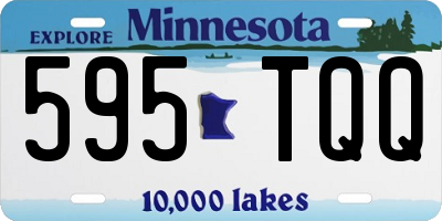 MN license plate 595TQQ