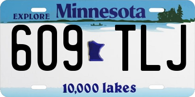 MN license plate 609TLJ