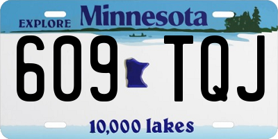 MN license plate 609TQJ