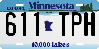 MN license plate 611TPH