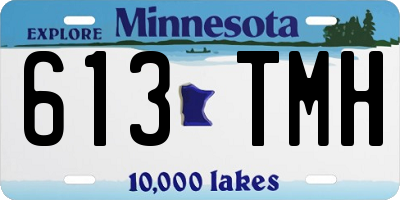 MN license plate 613TMH