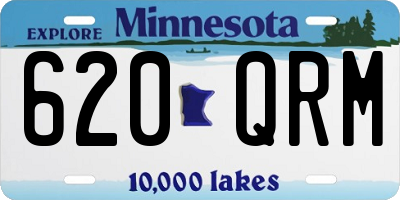 MN license plate 620QRM