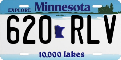 MN license plate 620RLV
