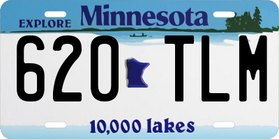 MN license plate 620TLM