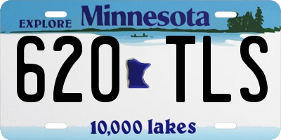 MN license plate 620TLS