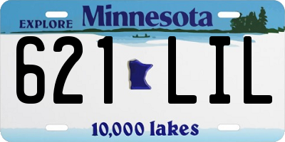 MN license plate 621LIL