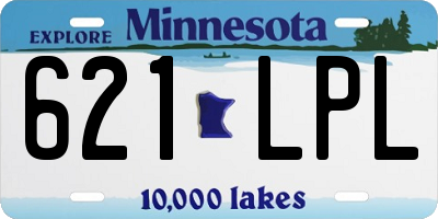 MN license plate 621LPL