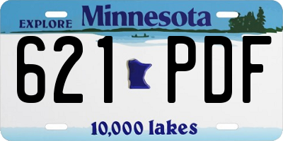 MN license plate 621PDF