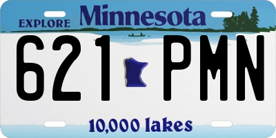 MN license plate 621PMN