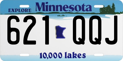 MN license plate 621QQJ