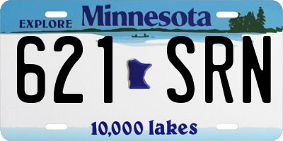 MN license plate 621SRN