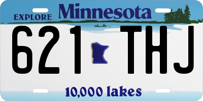 MN license plate 621THJ