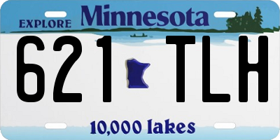 MN license plate 621TLH