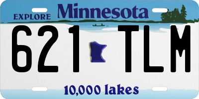 MN license plate 621TLM