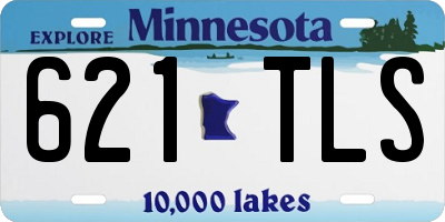 MN license plate 621TLS