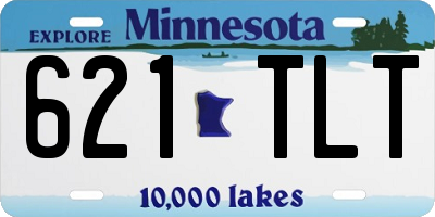 MN license plate 621TLT