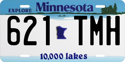 MN license plate 621TMH