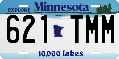 MN license plate 621TMM