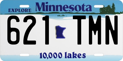MN license plate 621TMN