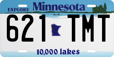 MN license plate 621TMT