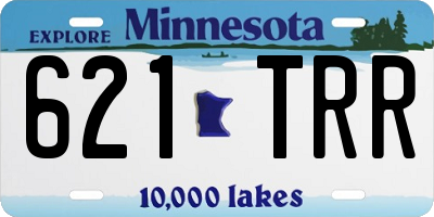 MN license plate 621TRR