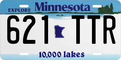 MN license plate 621TTR