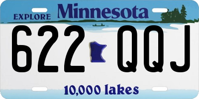 MN license plate 622QQJ
