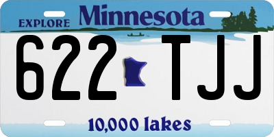 MN license plate 622TJJ