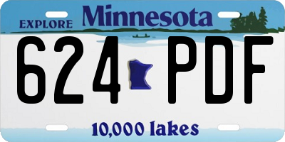 MN license plate 624PDF