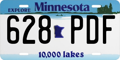 MN license plate 628PDF