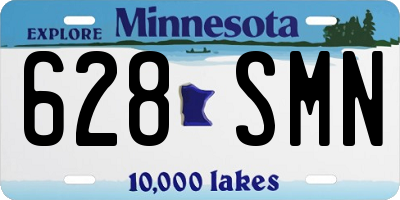 MN license plate 628SMN
