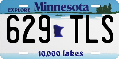 MN license plate 629TLS