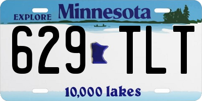 MN license plate 629TLT