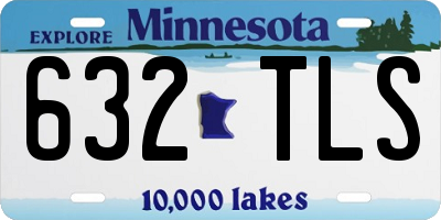 MN license plate 632TLS
