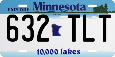MN license plate 632TLT