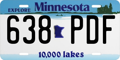 MN license plate 638PDF